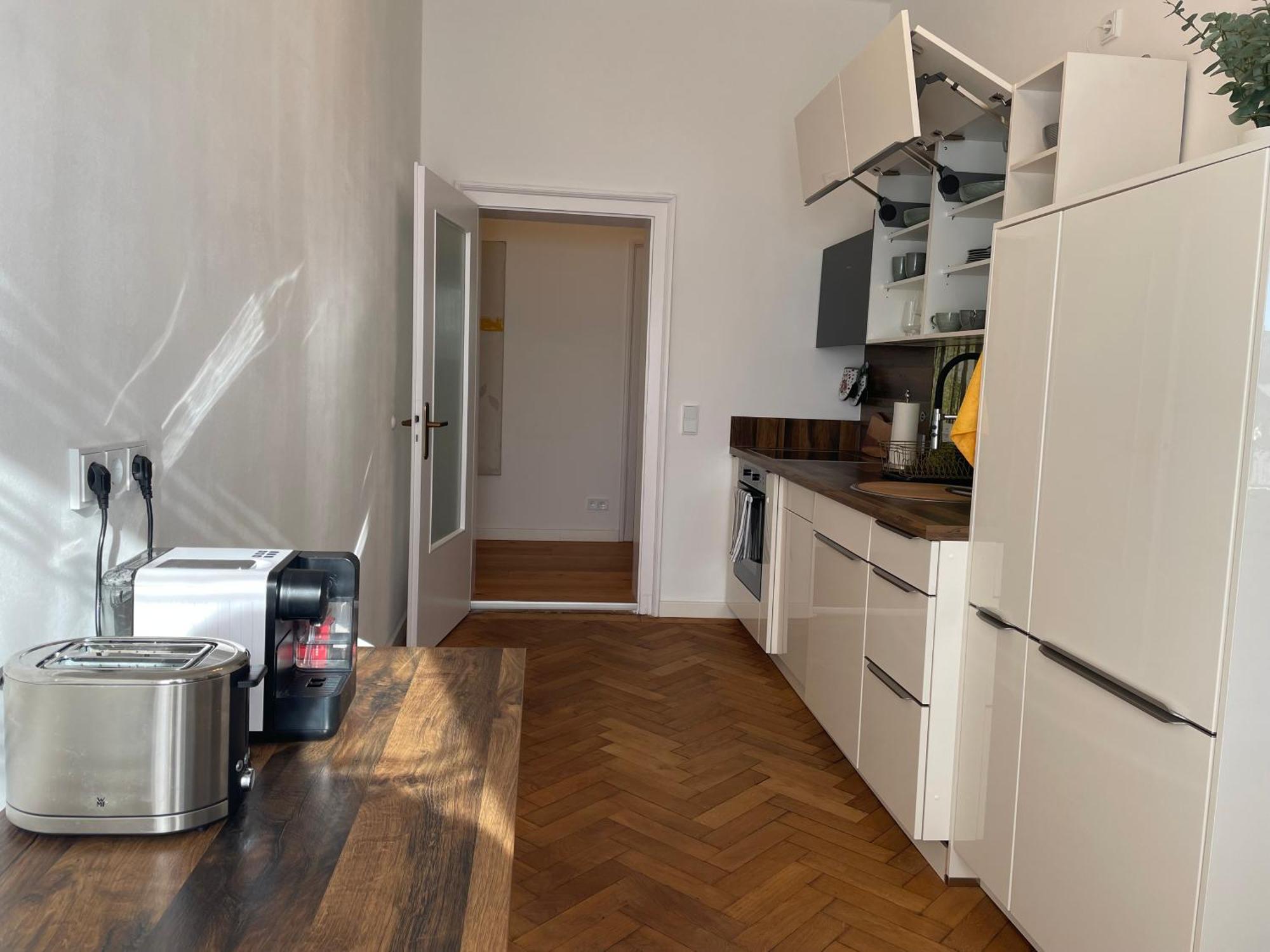 Grosse Wohnung In Westend Mnichov Exteriér fotografie