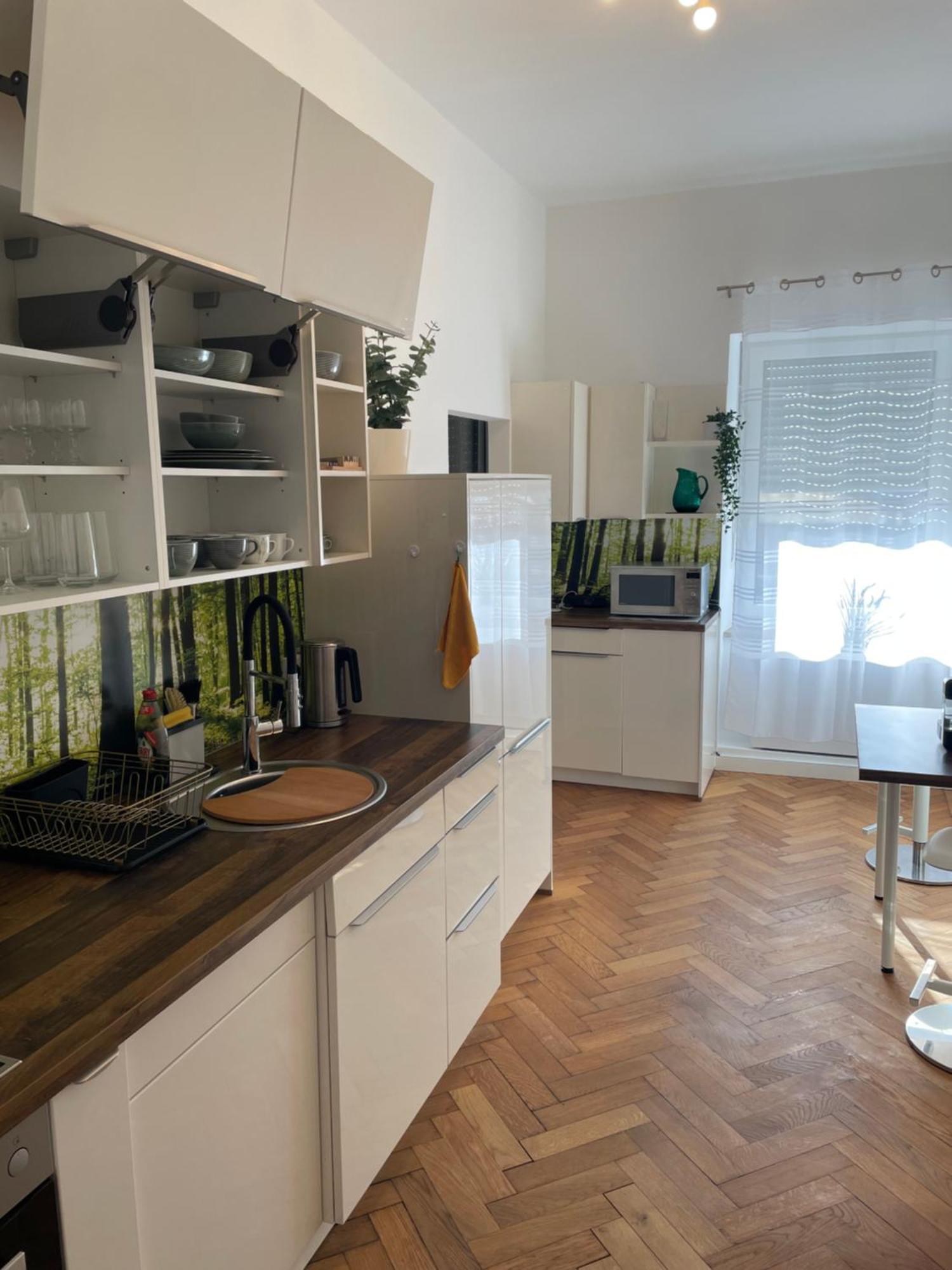Grosse Wohnung In Westend Mnichov Exteriér fotografie